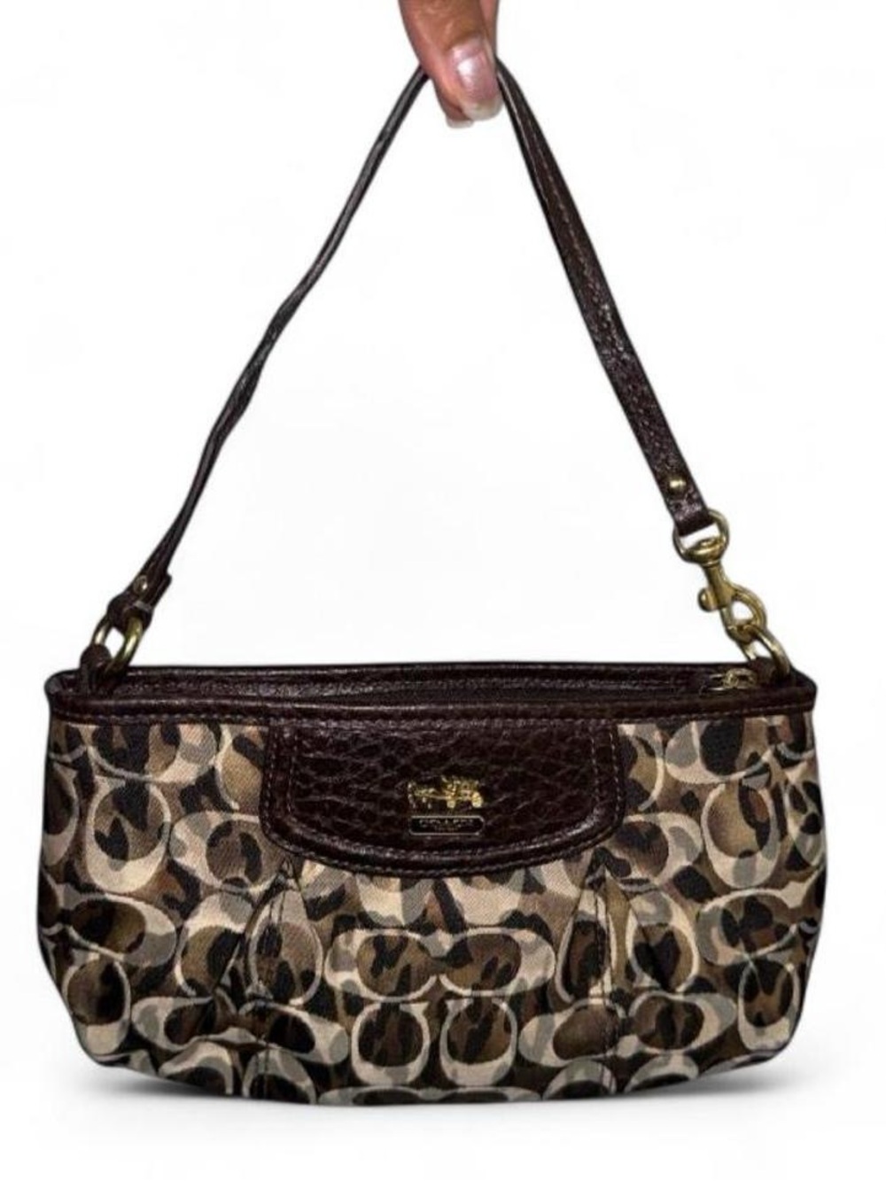 Y2k Vintage Rare Coach Madison Leopard Print Ocelot Bag